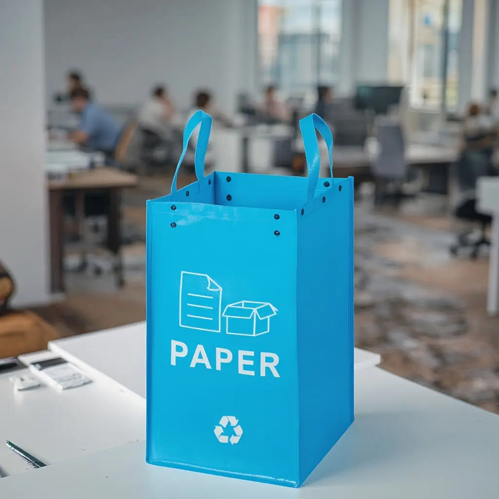 Klappbarer 3-in-1 Mülleimer – Robuster Recyclingbehälter mit großem Fassungsvermögen Zorenza