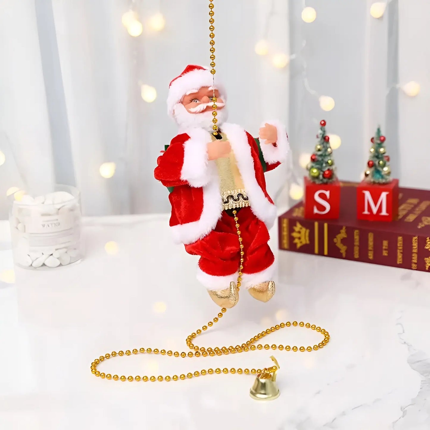 Kletternde Weihnachtsmann-Dekoration Zorenza