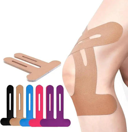 Kniebandage Tape – Vorgefertigtes Kinesiologie-Tape für aktive Gelenke Zorenza