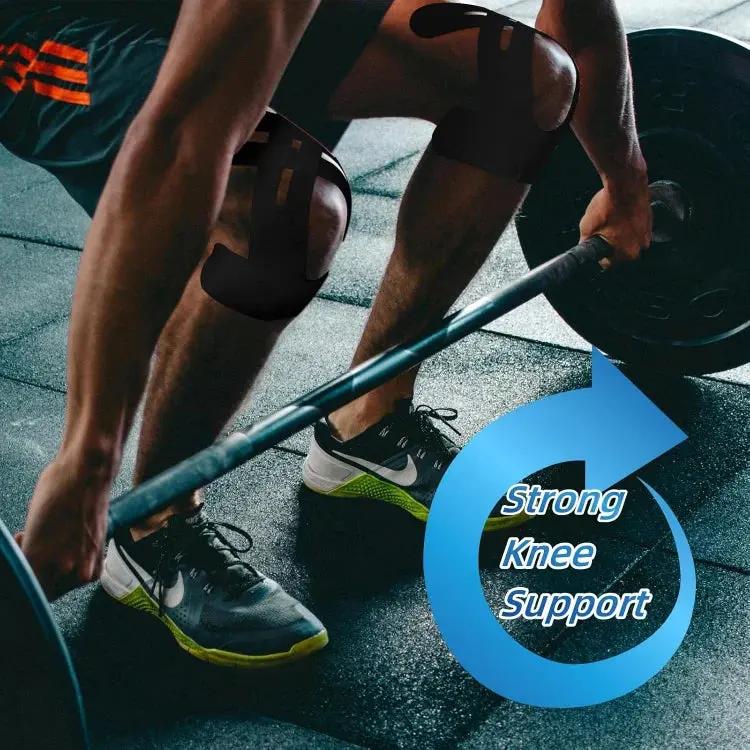 Kniebandage Tape – Vorgefertigtes Kinesiologie-Tape für aktive Gelenke Zorenza