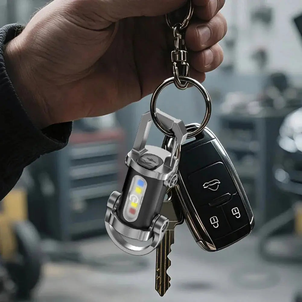 Schlüsselanhänger-Taschenlampe — Perfekt bei Autopannen & im Notfall Mivoza Deutschland