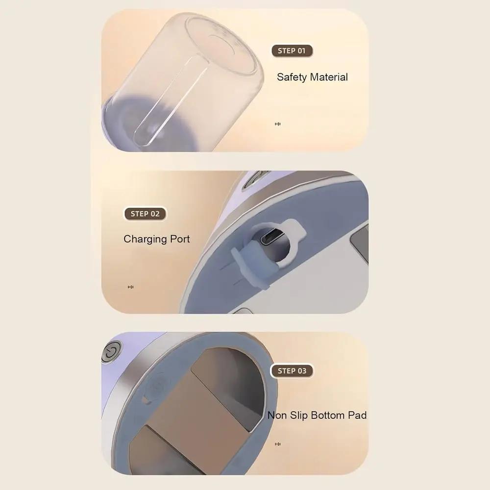 Kompakte tragbare Waschmaschine — schonende Pflege für empfindliche Textilien Zorenza