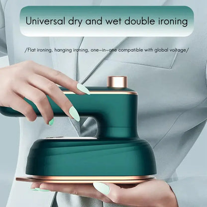 Kompakter 2-in-1 Mini-Dampfbügler für müheloses Bügeln Zorenza