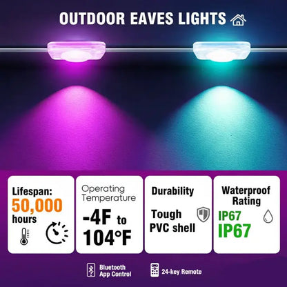LED Außen-Trauflicht (RGBIC) Zorenza