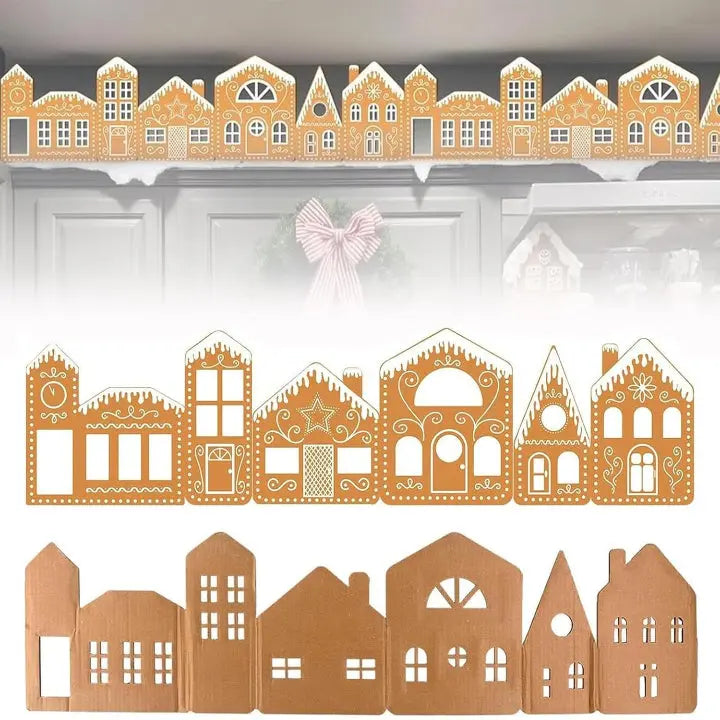 LED-Lebkuchenhaus-Deko Zorenza