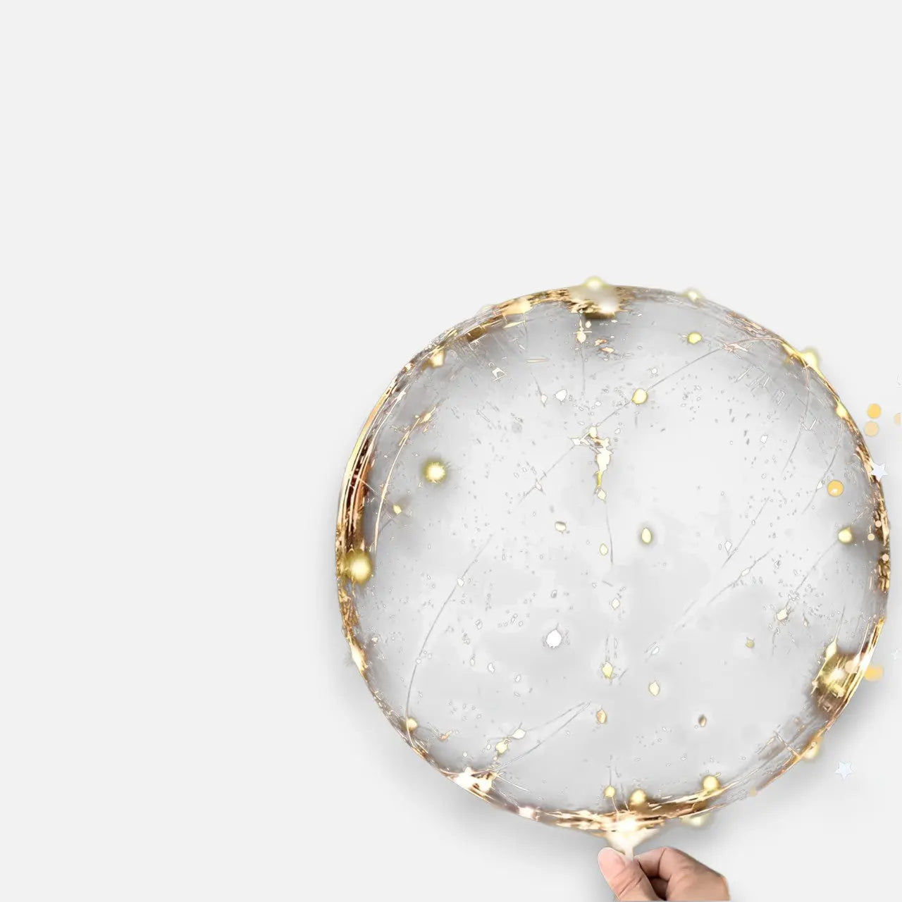 LED-Luftballons in Warmweiß – Stilvolle Lichtdekoration für besondere Anlässe (10er-Set) Zorenza