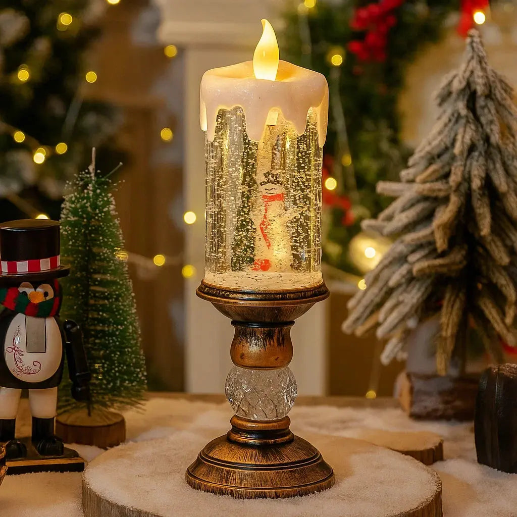 LED-Weihnachtskerze | Warmes Licht, sichere Stimmung ohne Flamme Zorenza