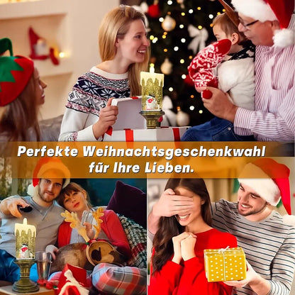 LED-Weihnachtskerze | Warmes Licht, sichere Stimmung ohne Flamme Zorenza