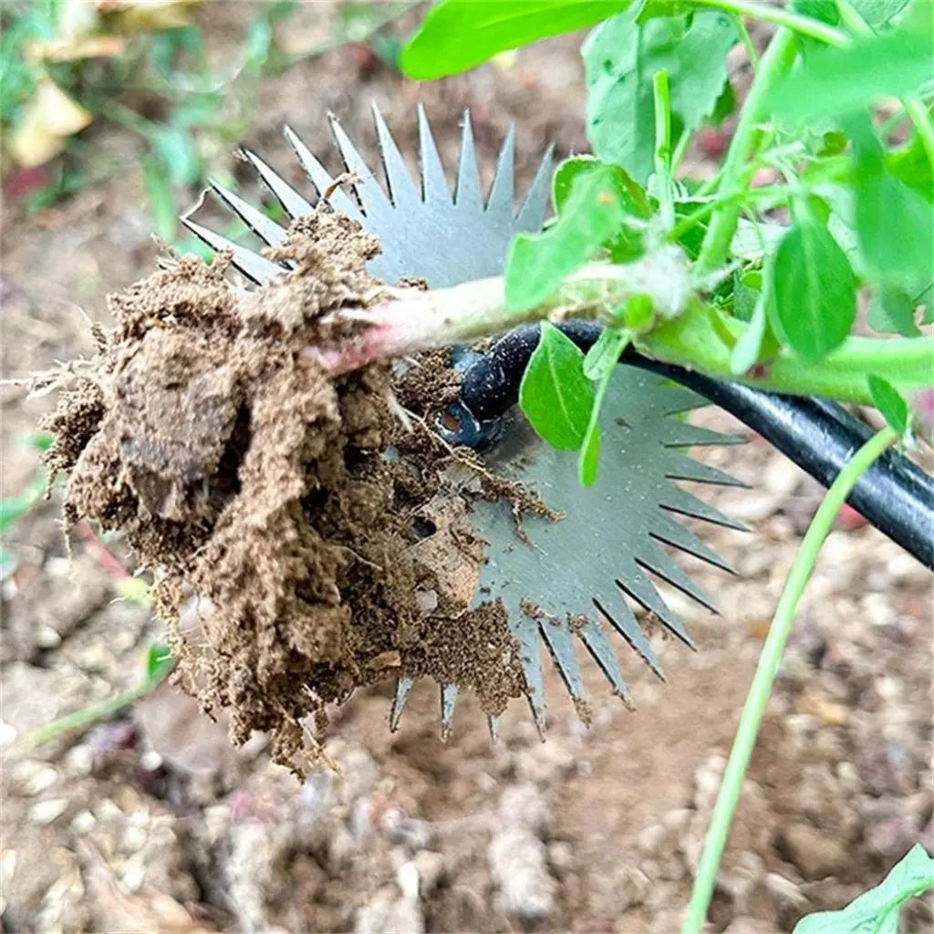 Langlebige Sonnenblumenhacke mit Holzgriff – Müheloses Jäten Zorenza