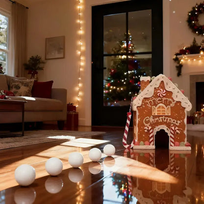 Lebkuchen-Mini-Golfhäuschen