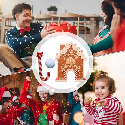 Lebkuchen-Mini-Golfhäuschen