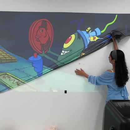 Leinwand | 4K-Qualität mit blendfreiem Sichtschutz Zorenza