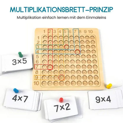 Lernspiel Multiplikation Holz Zorenza