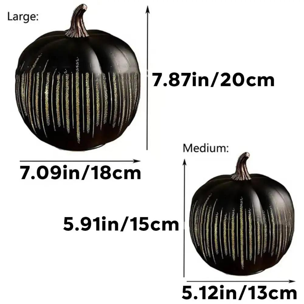 Leuchtende Kürbisse mit Sternenlicht – Dekorativer Herbstakzent mit Timer Zorenza