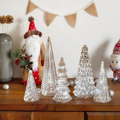 Leuchtende Quecksilber-Tannen 5er Set | Funkelnder Mittelpunkt zu Hause Mivoza Deutschland