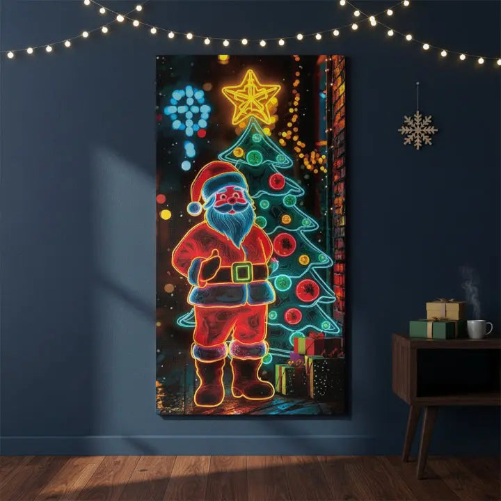 Leuchtender Weihnachts-Türbanner Zorenza