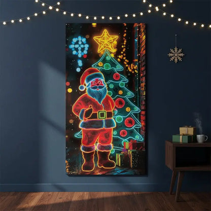 Leuchtender Weihnachts-Türbanner Zorenza