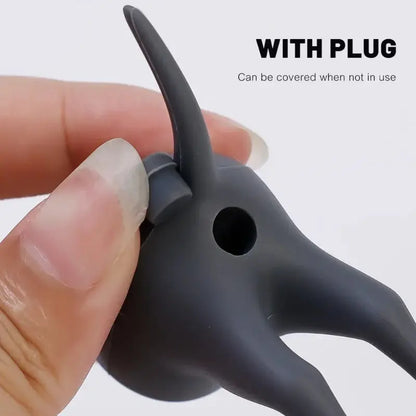 Zahnbürstenhalter im Hunde-Popo-Stil — Spaß beim Zähneputzen 2er Set Mivoza Deutschland