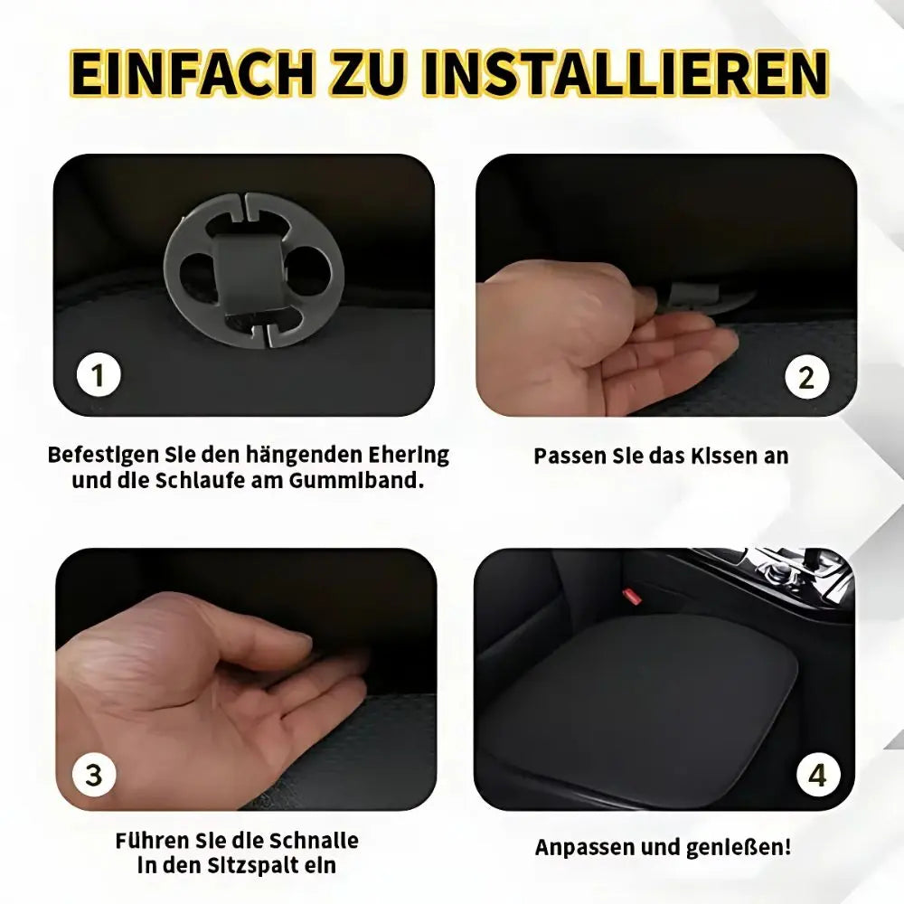 Luxus für den Autositz – Kühl, rutschfest & angenehm weich Zorenza