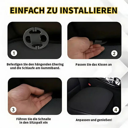 Luxus für den Autositz – Kühl, rutschfest & angenehm weich Zorenza