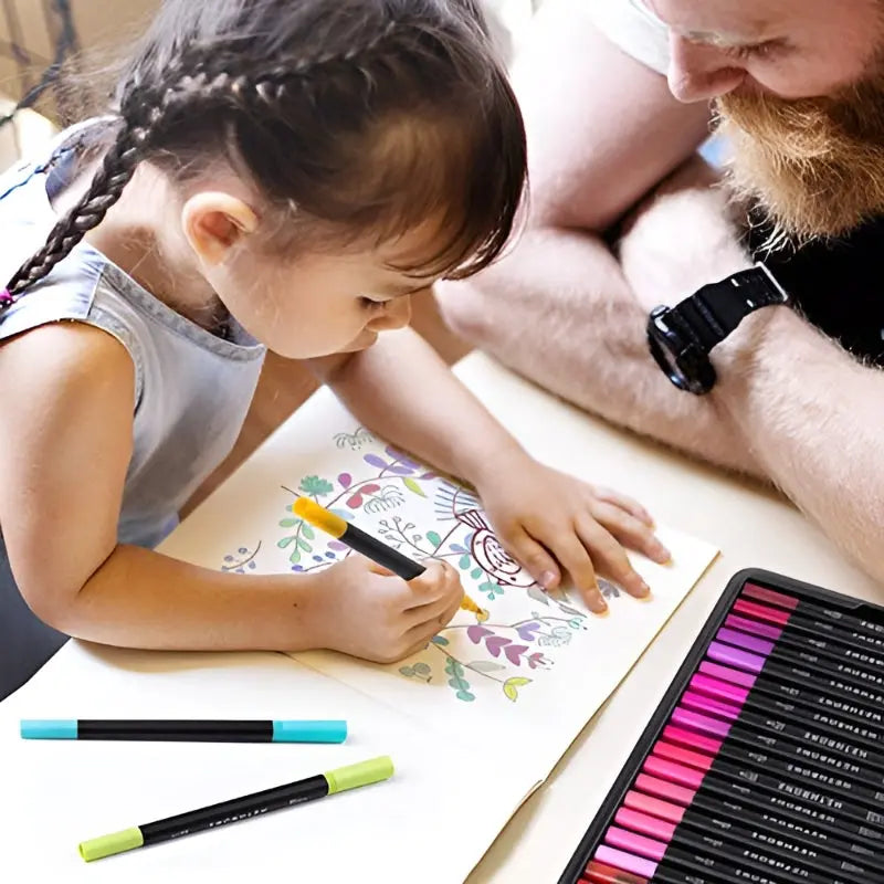MagicMarkers™ Metallische Umrissmarker (24 Farben Satz) Mivoza Deutschland