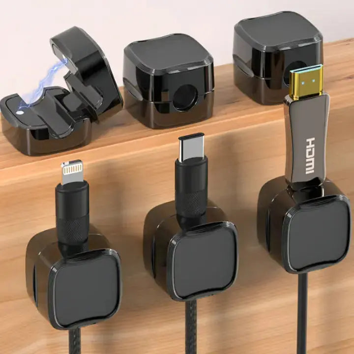 Magnetische Kabel-Clips (6 Stück) Zorenza