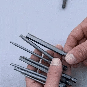 Magnetisches S2 Stahl Hexagon-Bit-Set – 8-teilig für Hand- und Elektrowerkzeuge  Headline: Zorenza