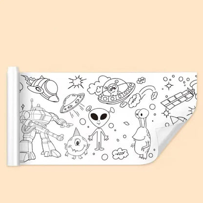 Malrolle für Kinder | Schmutzfrei & Wandfreundlich gestalten Zorenza