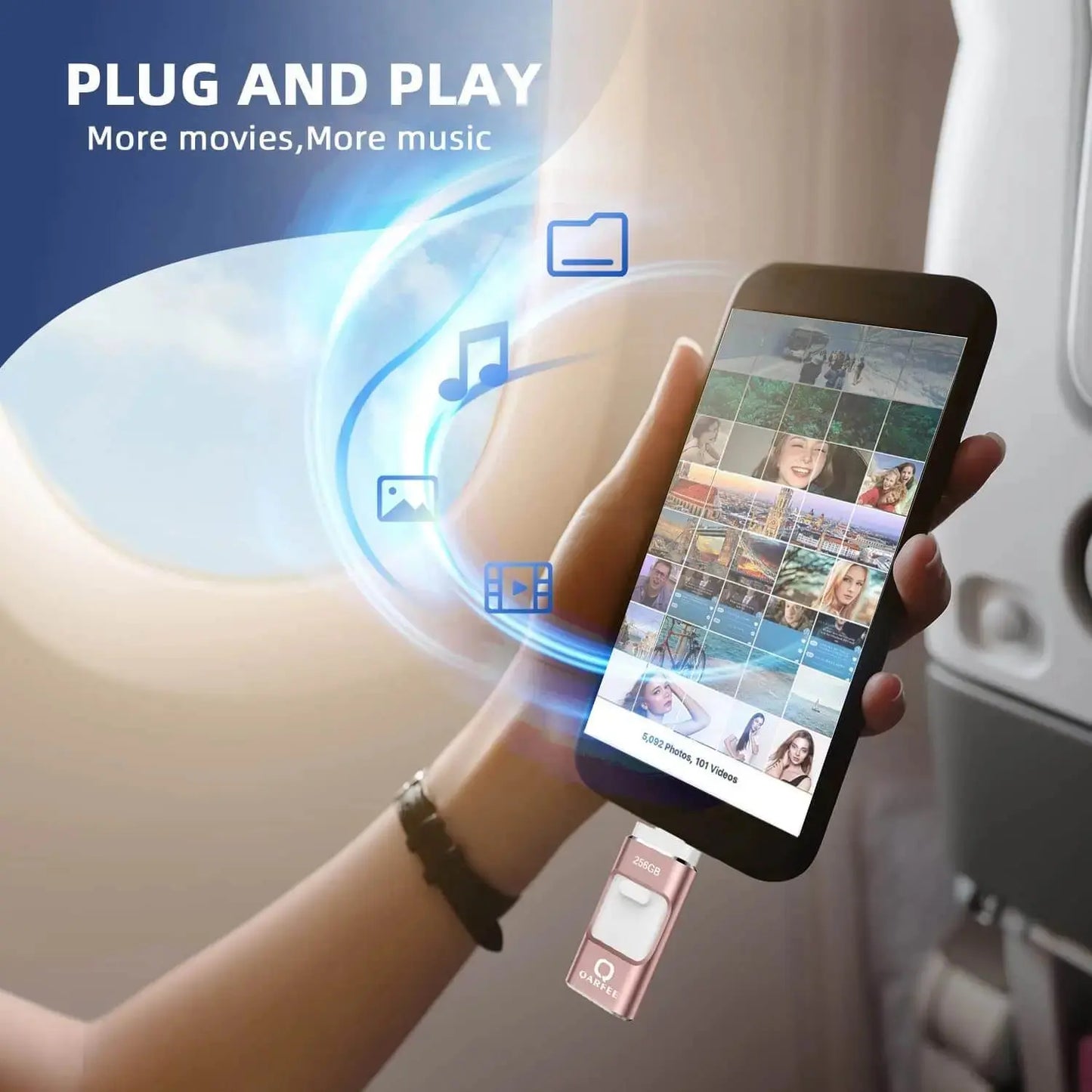 MemoraFlash USB-Speicherstick mit hoher Kapazität Mivoza Deutschland