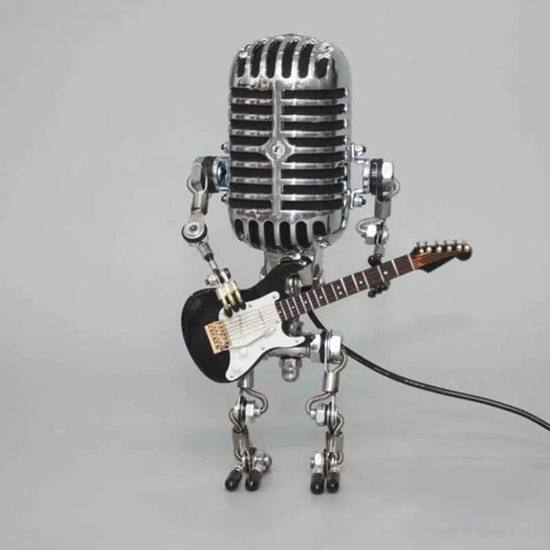 Mikrofon-Roboter-Schreibtischlampe aus Metall Mivoza Deutschland