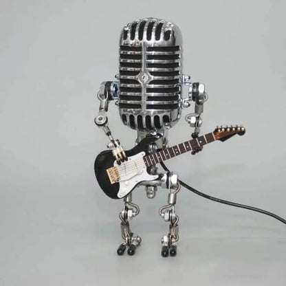 Mikrofon-Roboter-Schreibtischlampe aus Metall Mivoza Deutschland