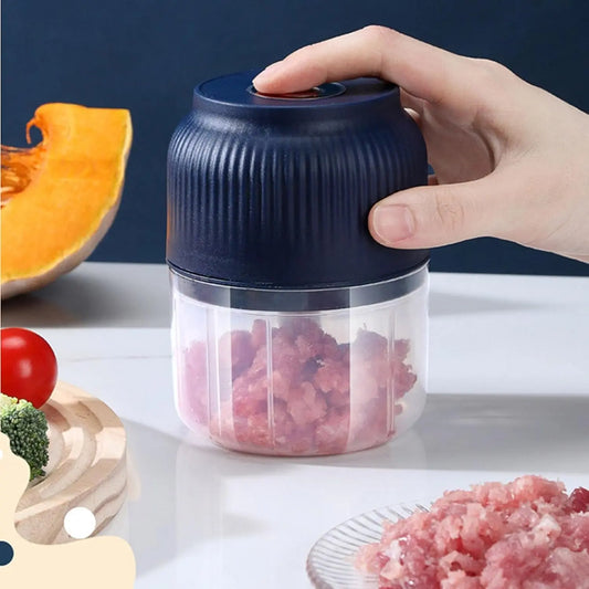 Mini Knoblauch-Zerkleinerer — Hackt Fleisch, Nüsse & Gewürze mühelos Mivoza Deutschland