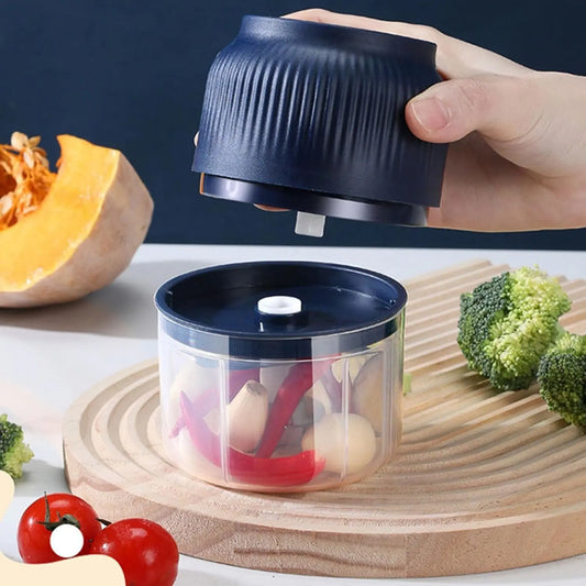 Mini Knoblauch-Zerkleinerer — Hackt Fleisch, Nüsse & Gewürze mühelos Mivoza Deutschland