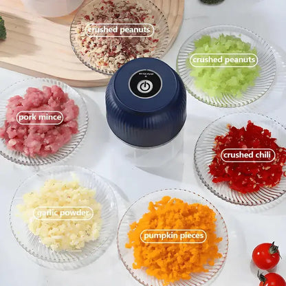 Electric Garlic Chopper,Mini Portable Veggie Chopper Mivoza Deutschland