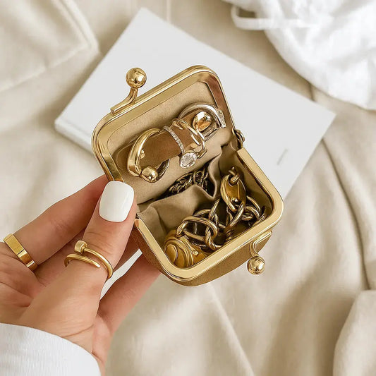 Mini-Schmuckkästchen | Weiches Kunstleder & kompakt elegant Zorenza