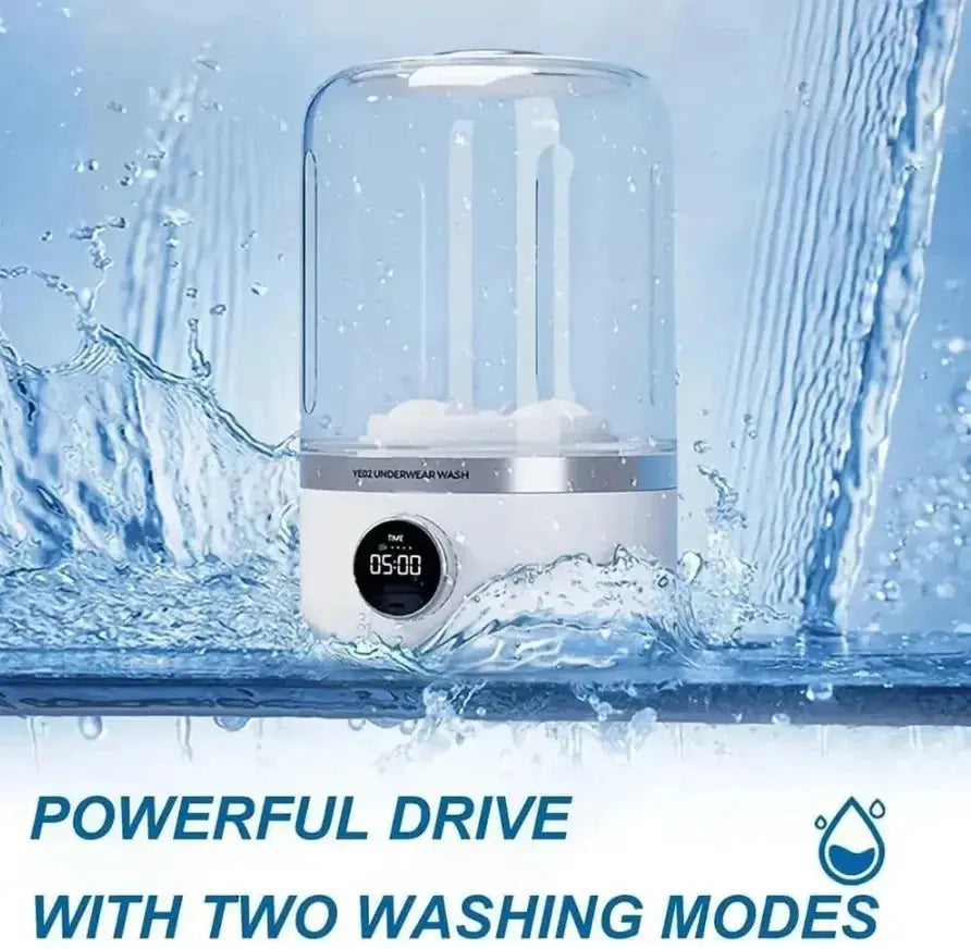 Mini-Waschmaschine | Kabellos, kompakt und schonend für Reisen Mivoza Deutschland