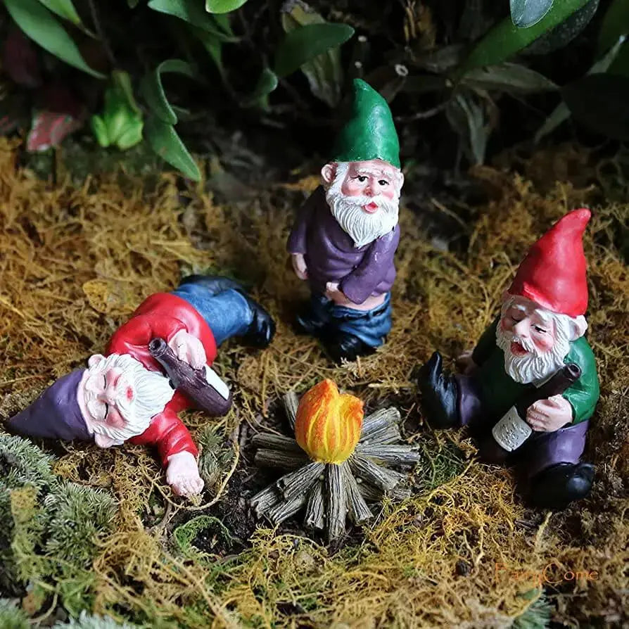 Miniatur Betrunkene Zwerge für Garten-Dekoration Mivoza Deutschland