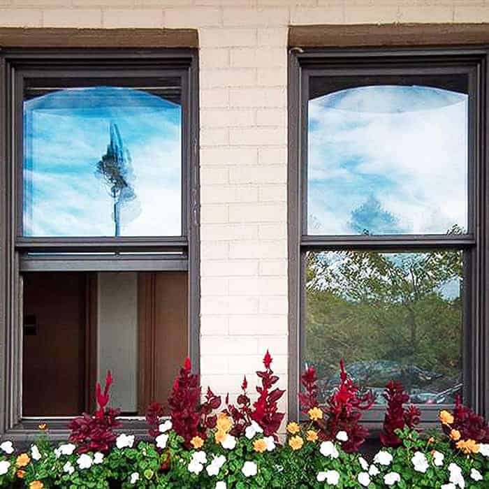 MirrorFoil™ – Selbstklebende Spiegelfolie für vollständige Privatsphäre 60 x 200 cm Zorenza