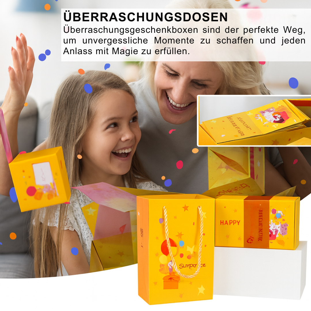 Überraschungs-Geschenkbox – Ideal für Geburtstage & Anlässe Zorenza