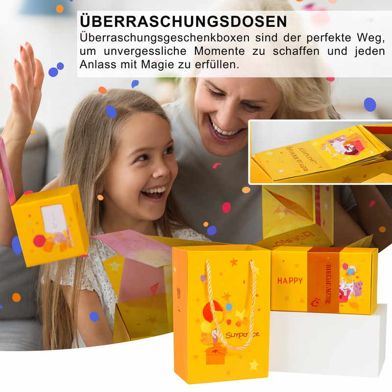 Überraschungs-Geschenkbox – Ideal für Geburtstage & Anlässe Zorenza
