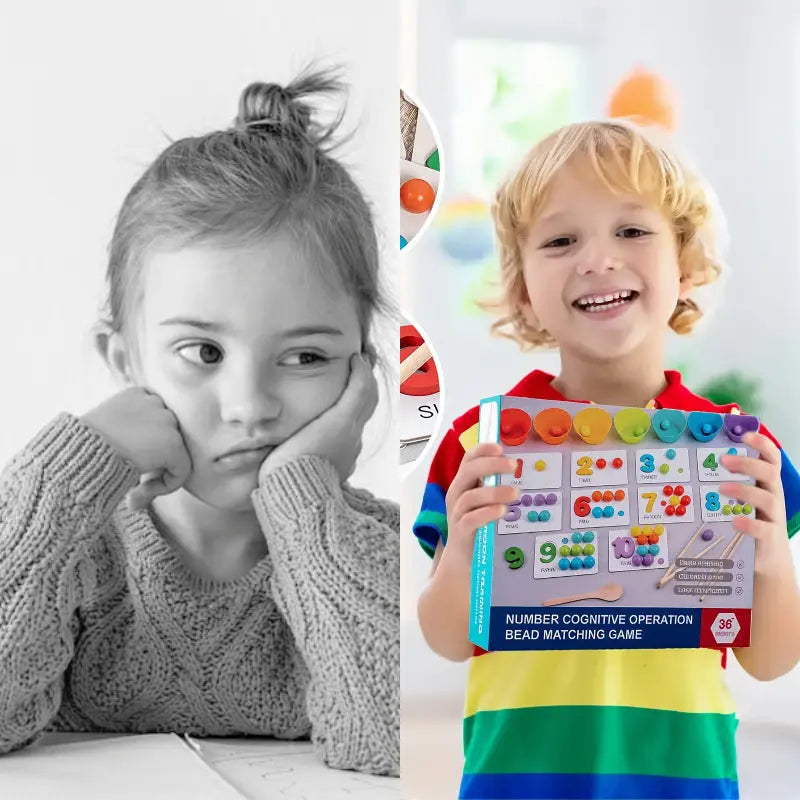 Montessori Mathe-Set | Spielerisch Mathe-Selbstvertrauen fördern Zorenza