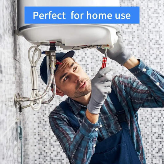 Multi-Bit Mini-Schraubendreher – Kompaktes Reparaturwerkzeug aus Aluminiumlegierung Zorenza