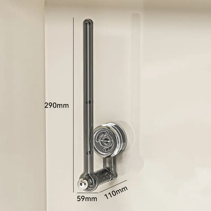 Multifunktionaler Vakuum-Saugnapf Toilettenpapierhalter Zorenza