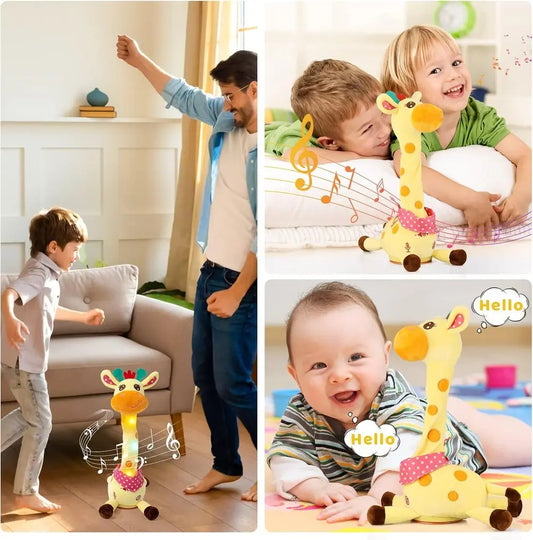🎉 Best-Selling Musical Giraffe Toy – Sings, Dances & Repeats What You Say! 🦒🎵🗣️ Mivoza Deutschland