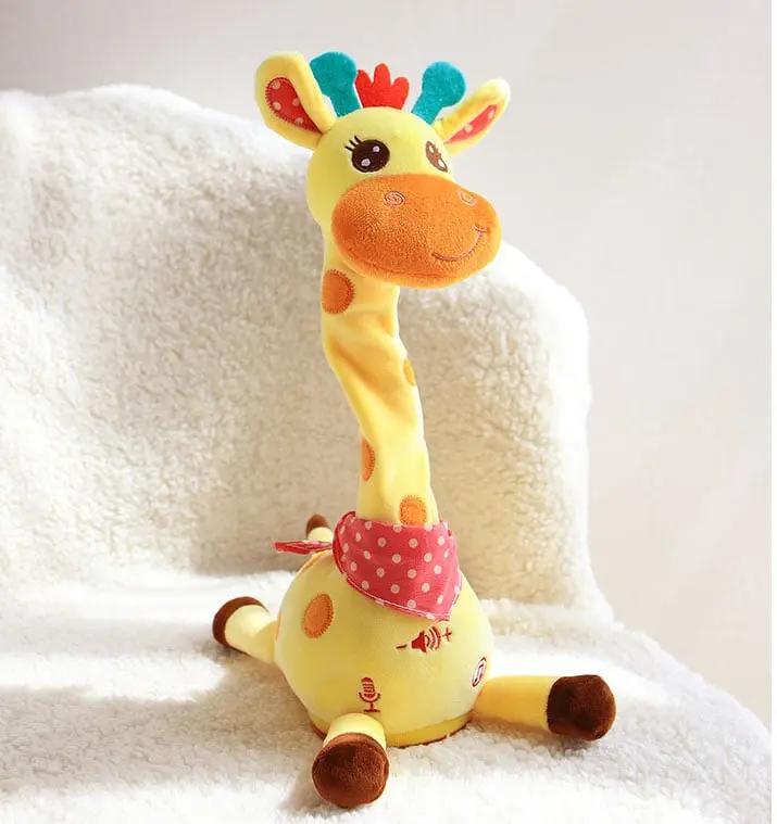 🎉 Best-Selling Musical Giraffe Toy – Sings, Dances & Repeats What You Say! 🦒🎵🗣️ Mivoza Deutschland
