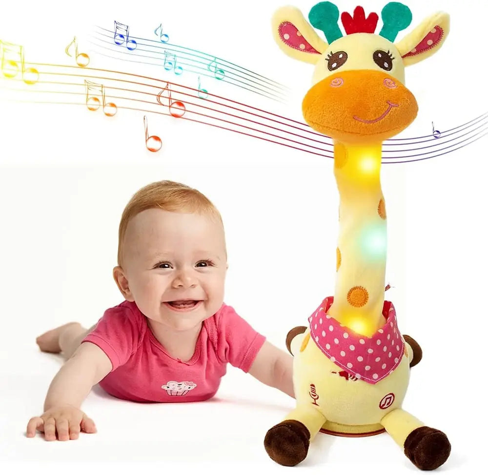 🎉 Best-Selling Musical Giraffe Toy – Sings, Dances & Repeats What You Say! 🦒🎵🗣️ Mivoza Deutschland