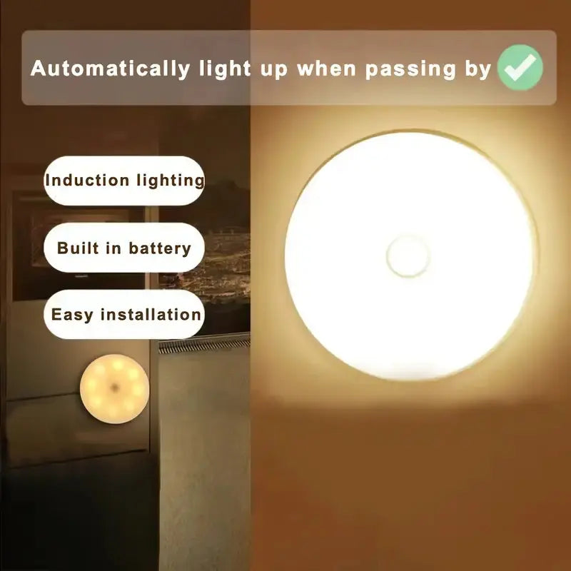 Nachtlicht | Automatisch & sanft, warmweiß oder kaltweiß Zorenza
