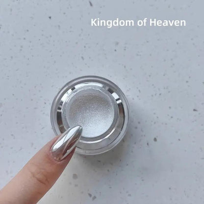 Nagel-Chrompuder — atemberaubender Spiegelglanz für perfekte Nägel Zorenza