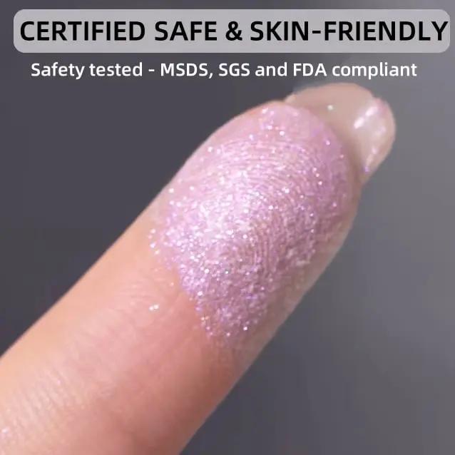 Nagel-Chrompuder — atemberaubender Spiegelglanz für perfekte Nägel Zorenza