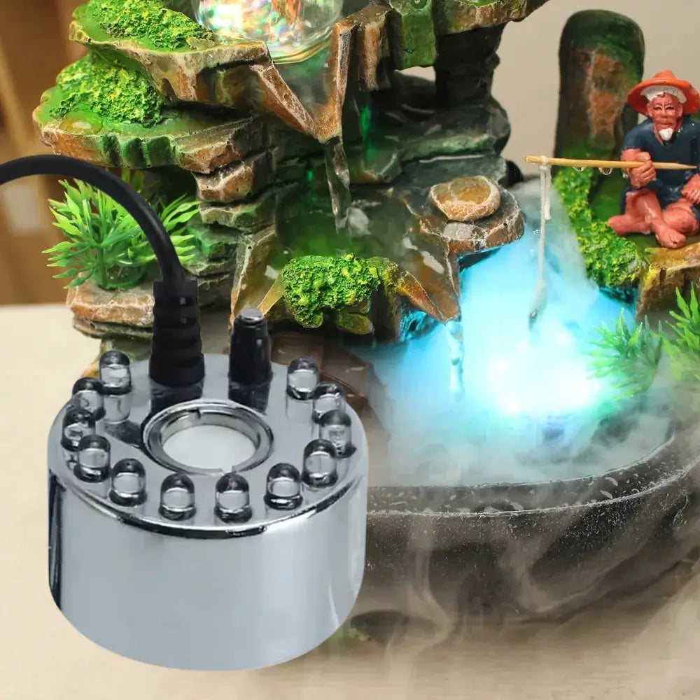 Nebelmacher | Robustes Edelstahlgehäuse mit LED-Effekt Zorenza